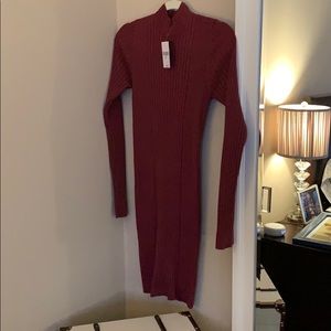 Forever 21 Red Sweater Dress